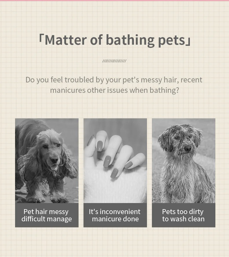 Majee Steam Brush, Toilettage Chat & Chien Sans Eau