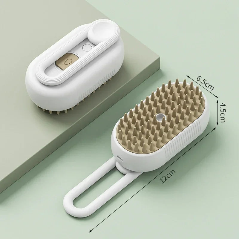 Majee Steam Brush, Toilettage Chat & Chien Sans Eau