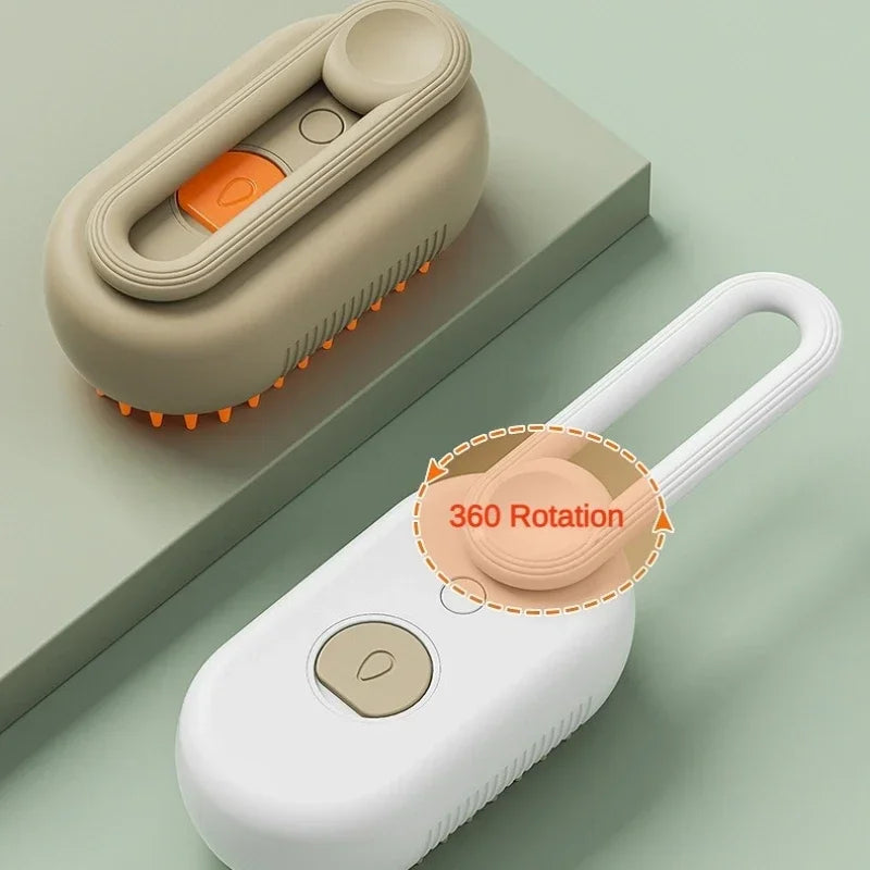 Majee Steam Brush, Toilettage Chat & Chien Sans Eau