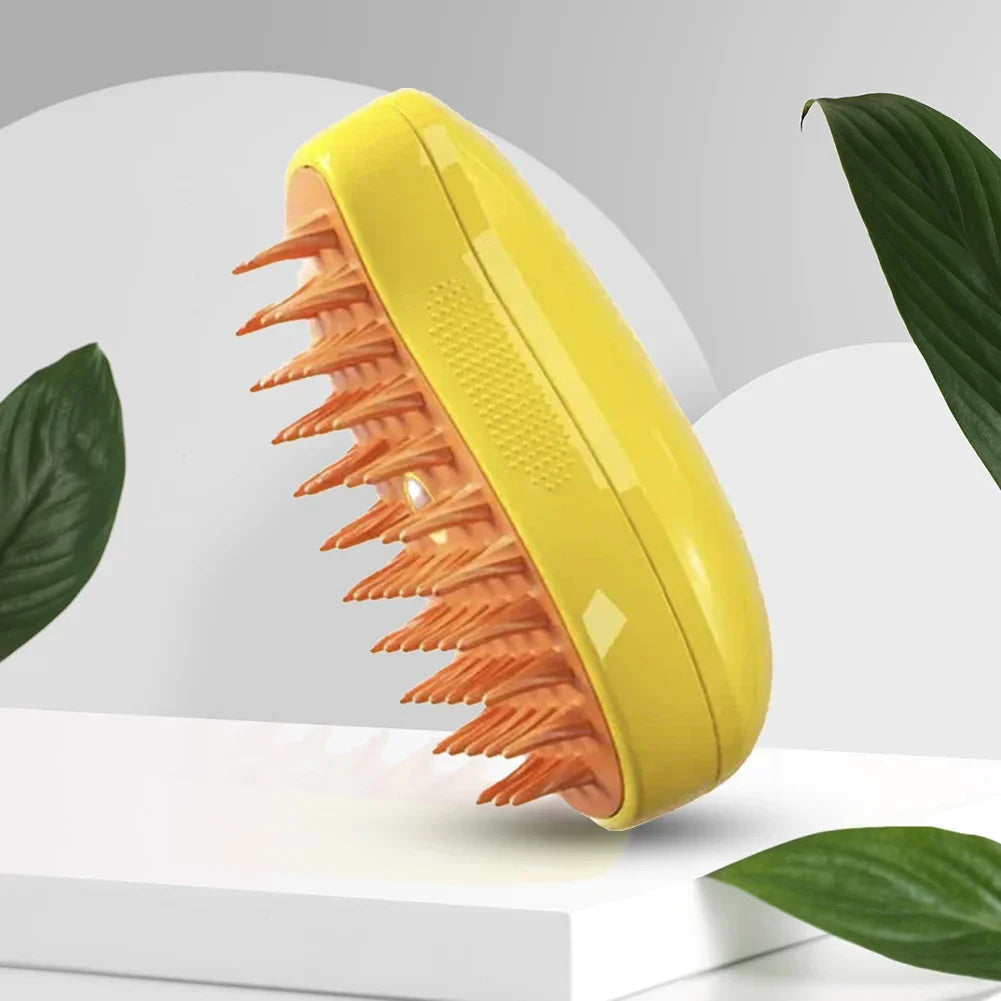 Majee Steam Brush, Toilettage Chat & Chien Sans Eau
