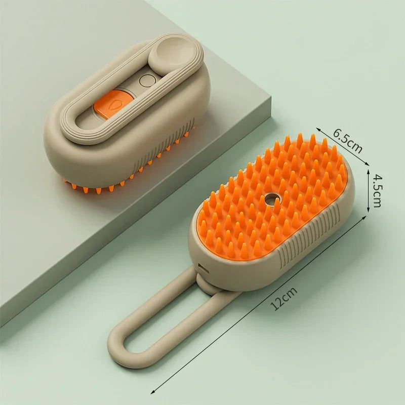 Majee Steam Brush, Toilettage Chat & Chien Sans Eau
