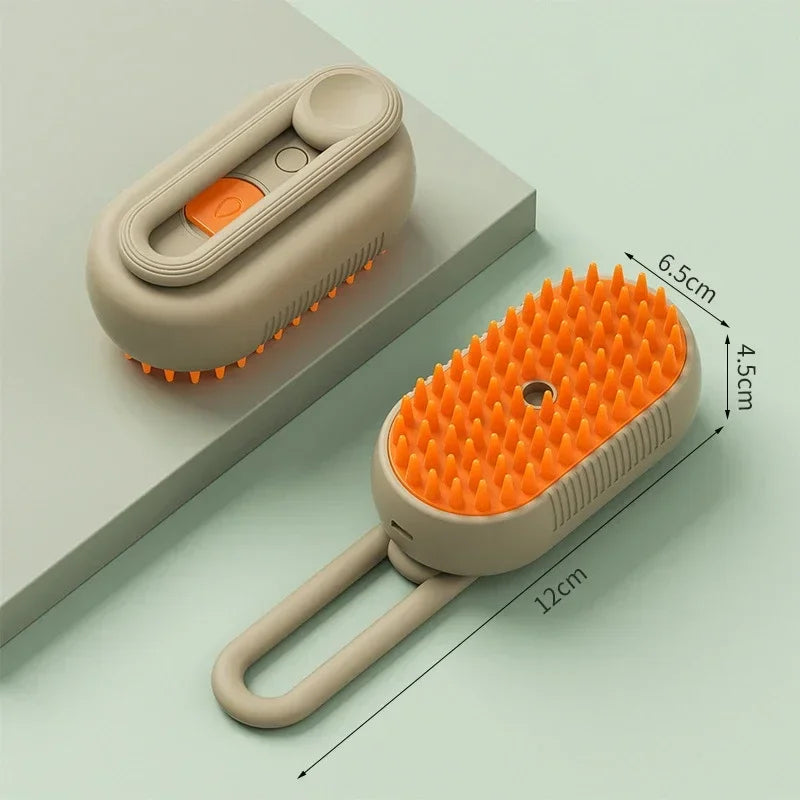 Majee Steam Brush, Toilettage Chat & Chien Sans Eau